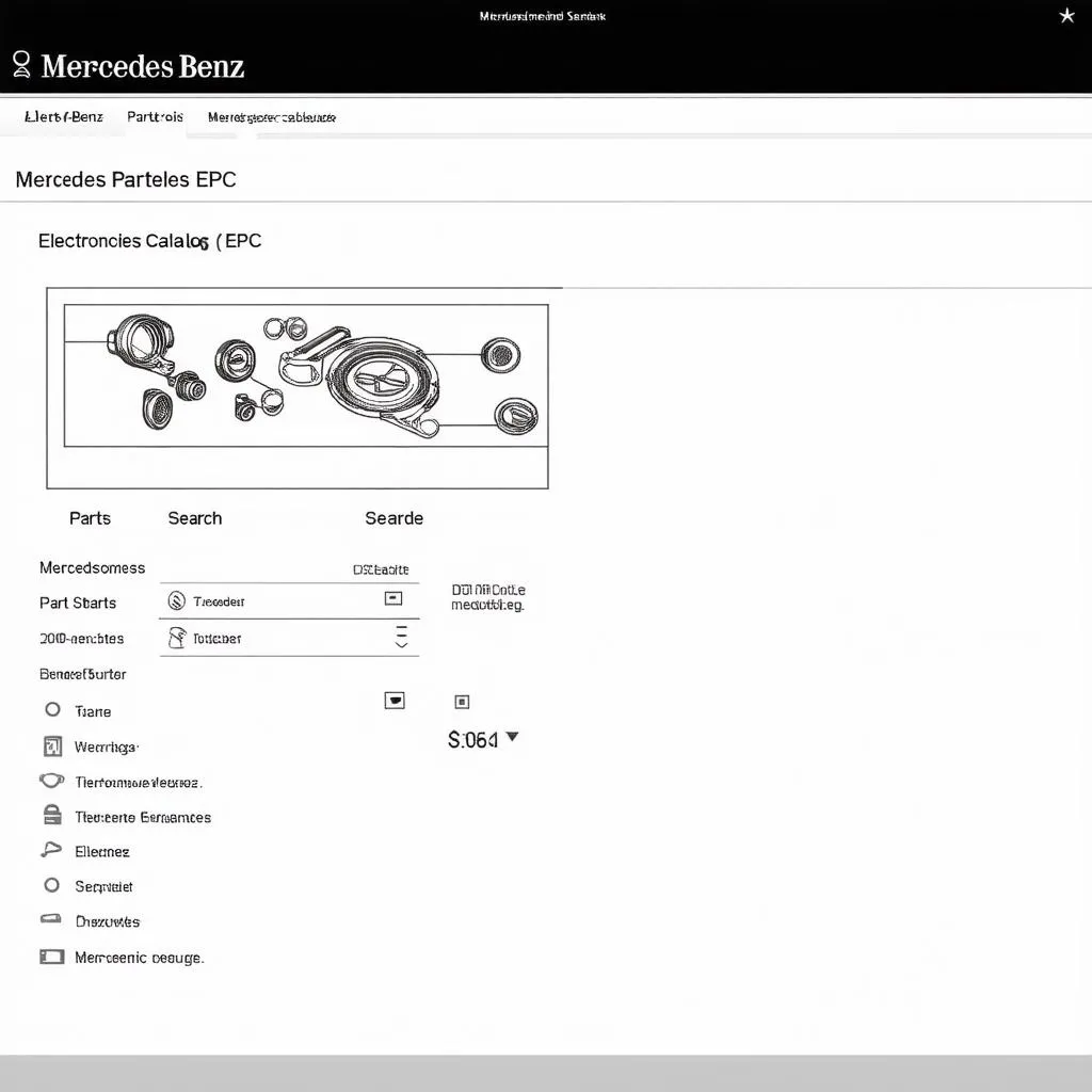 Mercedes-Benz EPC Interface