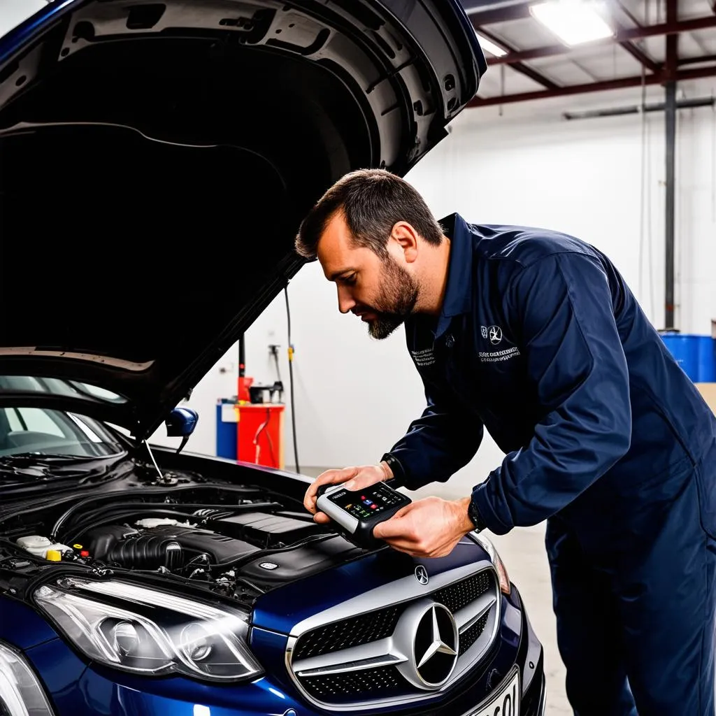  Mercedes-Benz engine diagnostics