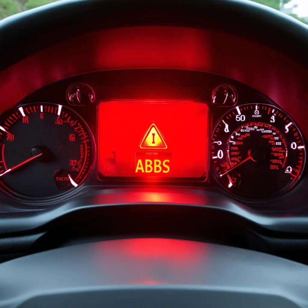 ABS Warning Light on Dashboard