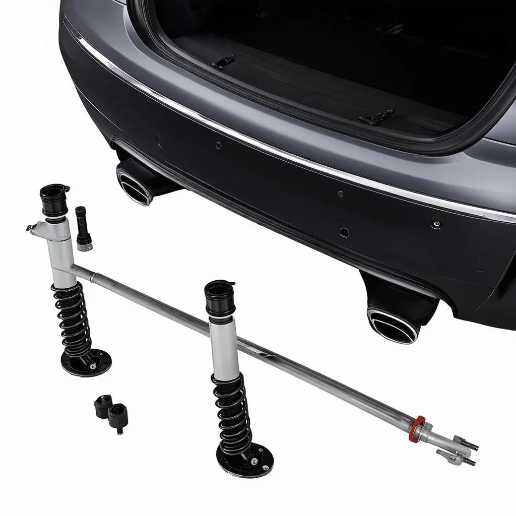 Mercedes-Benz S550 air struts