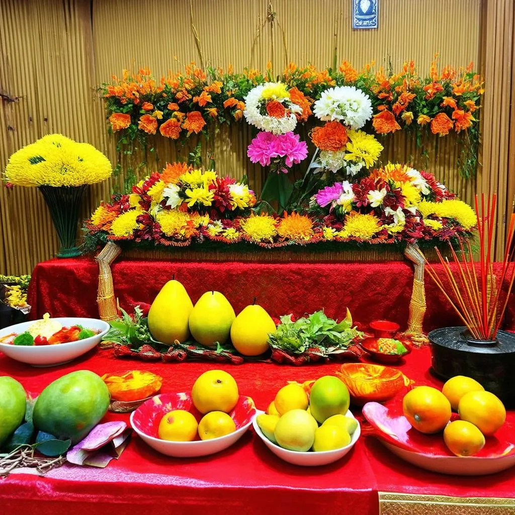 Vietnamese Ancestor Altar