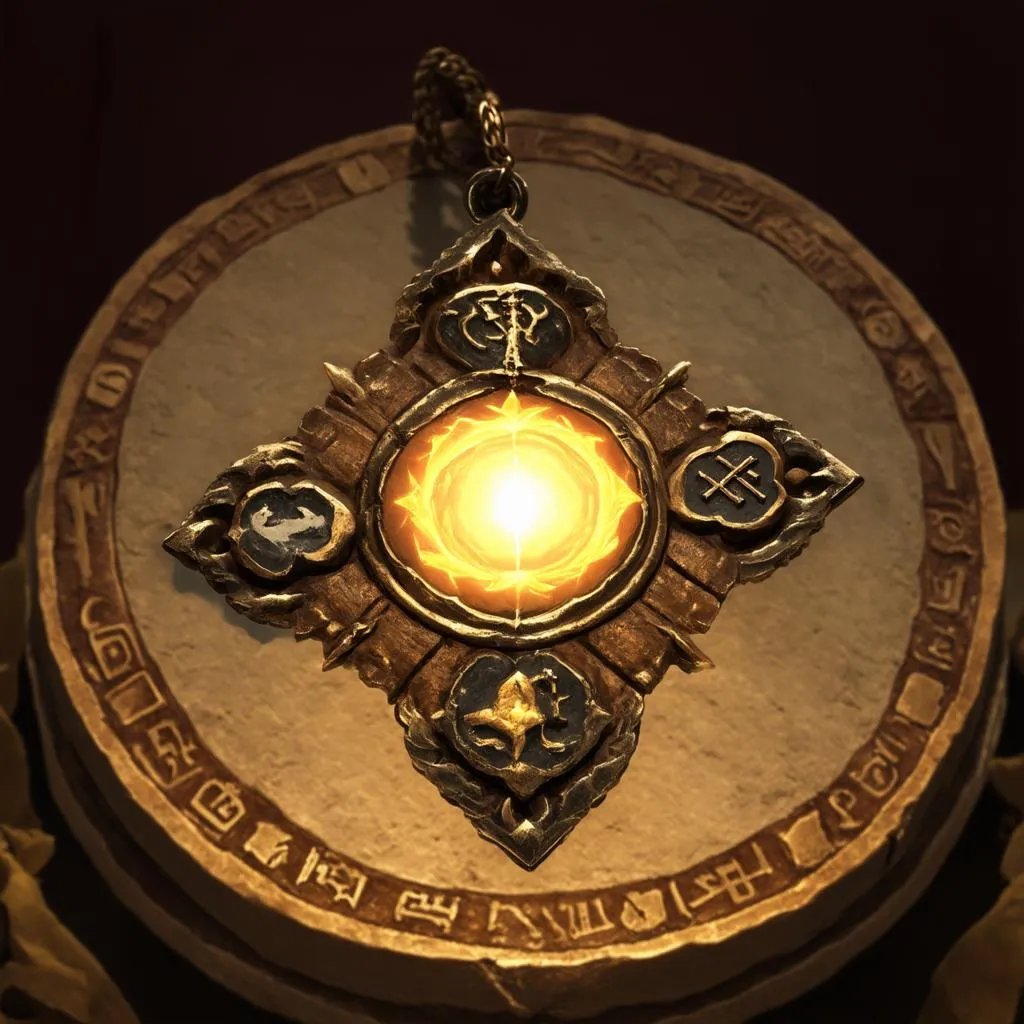 Ancient amulet