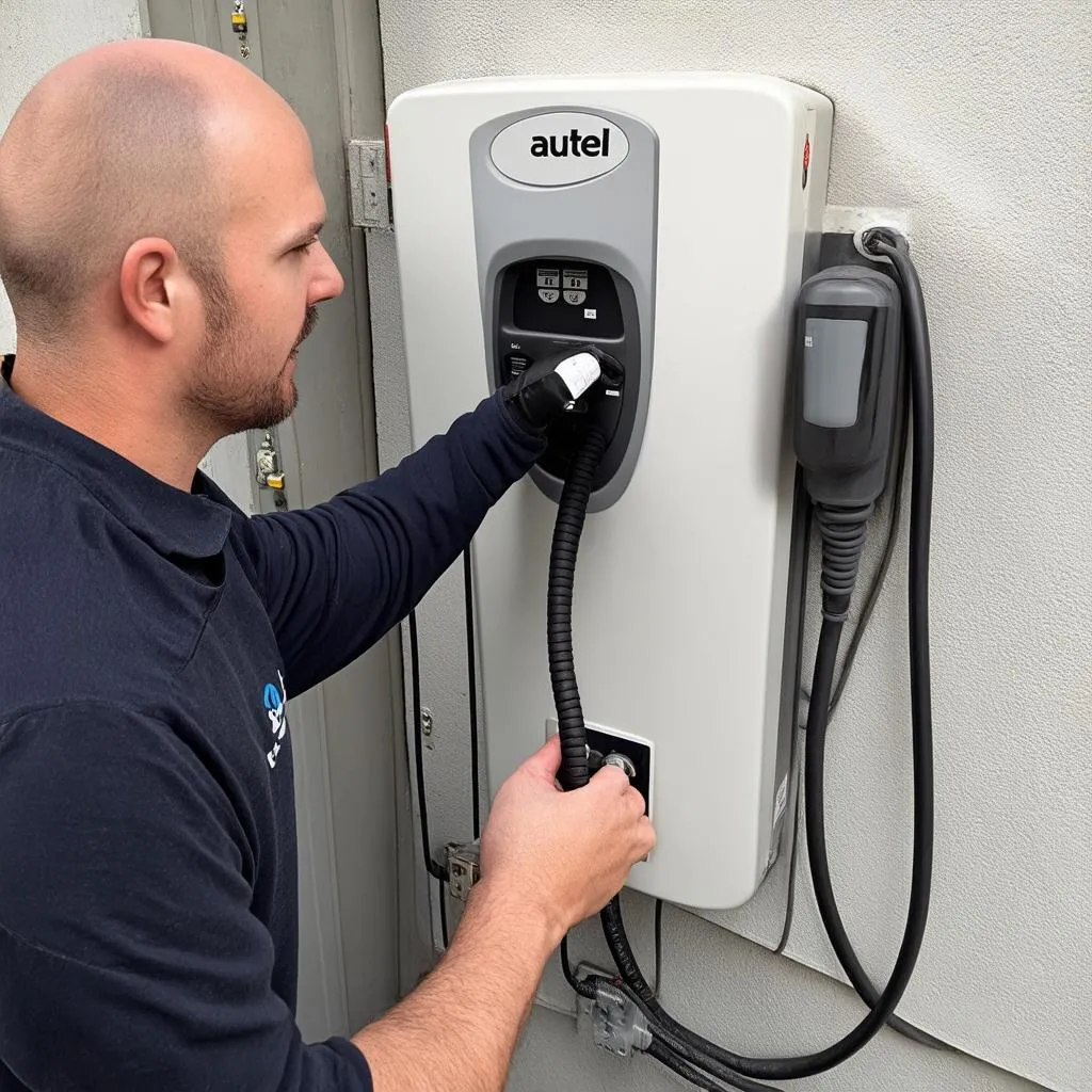 autel-40-amp-level-2-electric-car-charger-installation