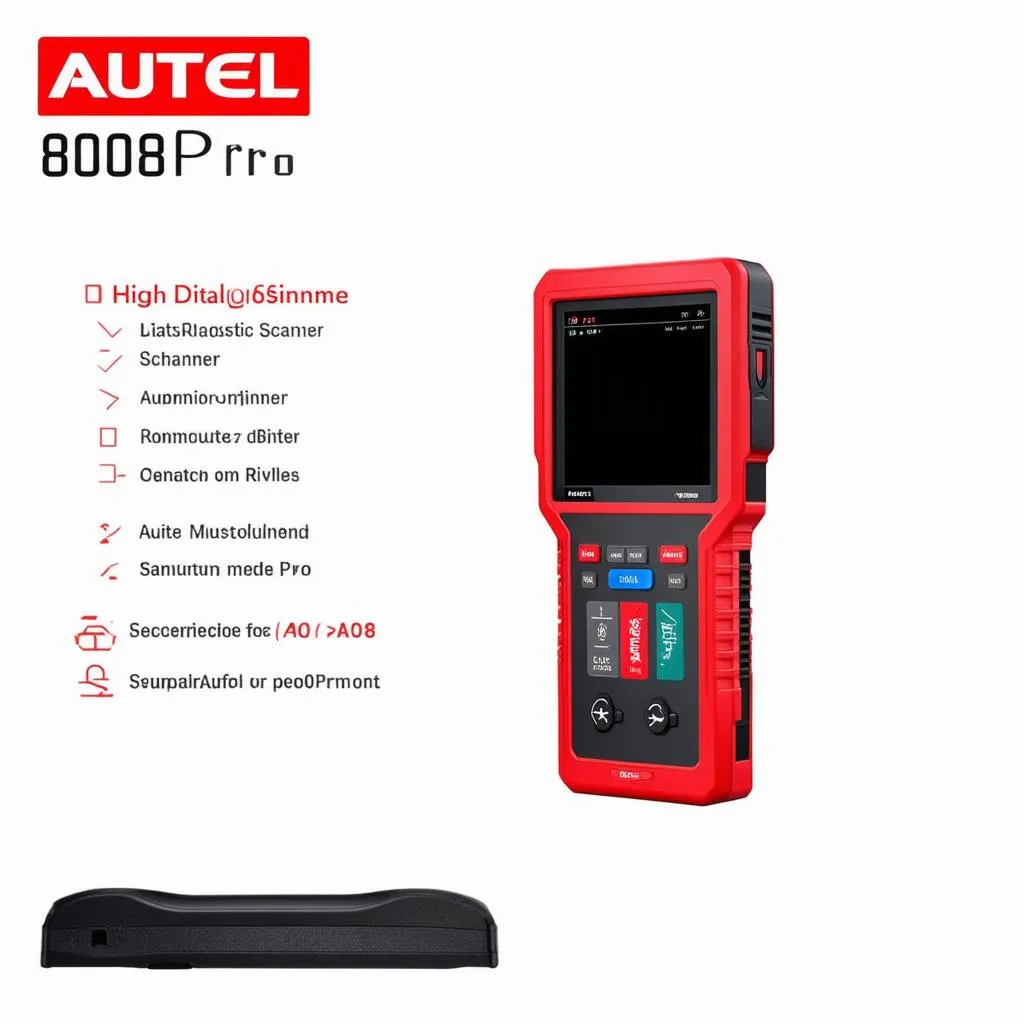 Autel 808 Pro Diagnostic Scanner