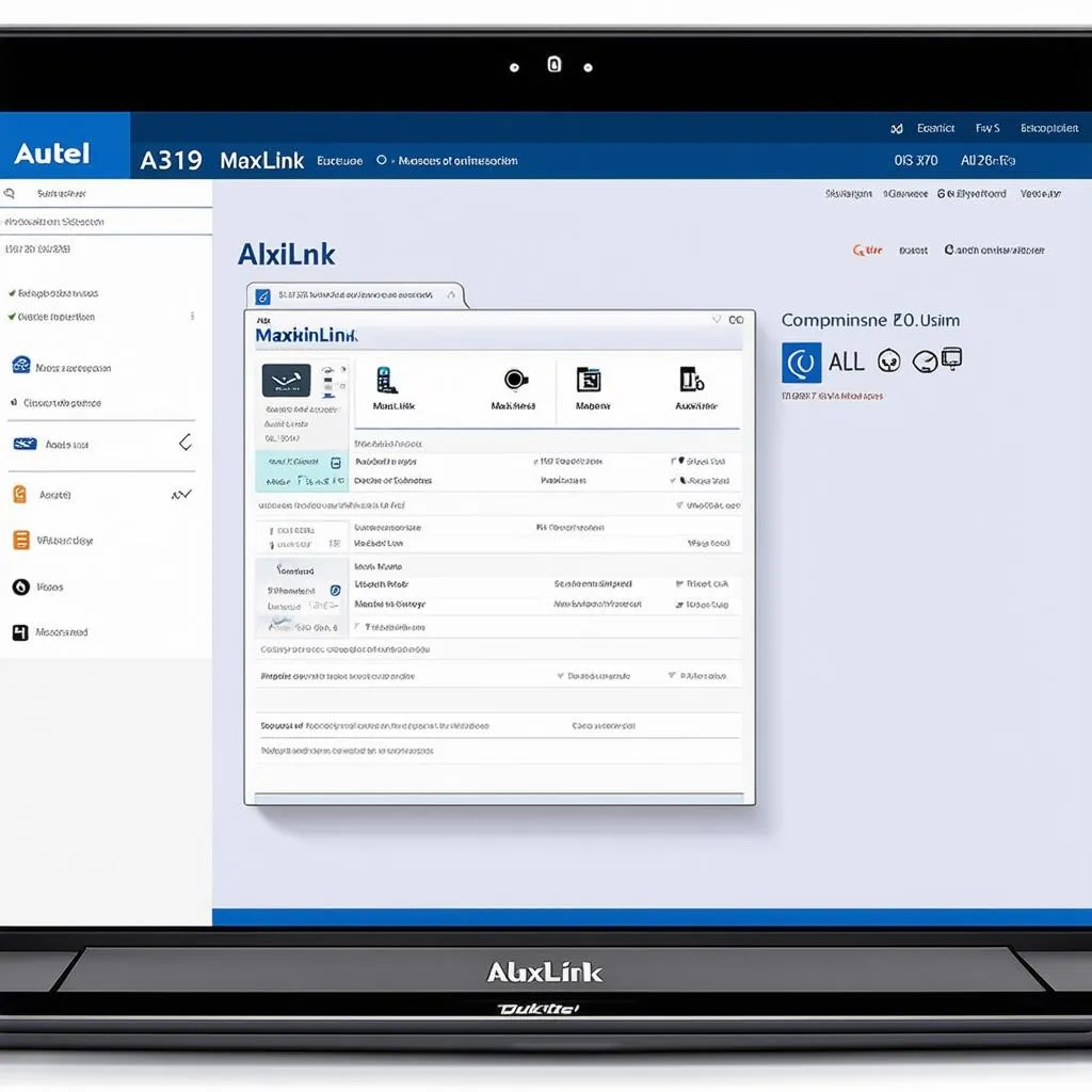 Autel AL319 Maxilink Software