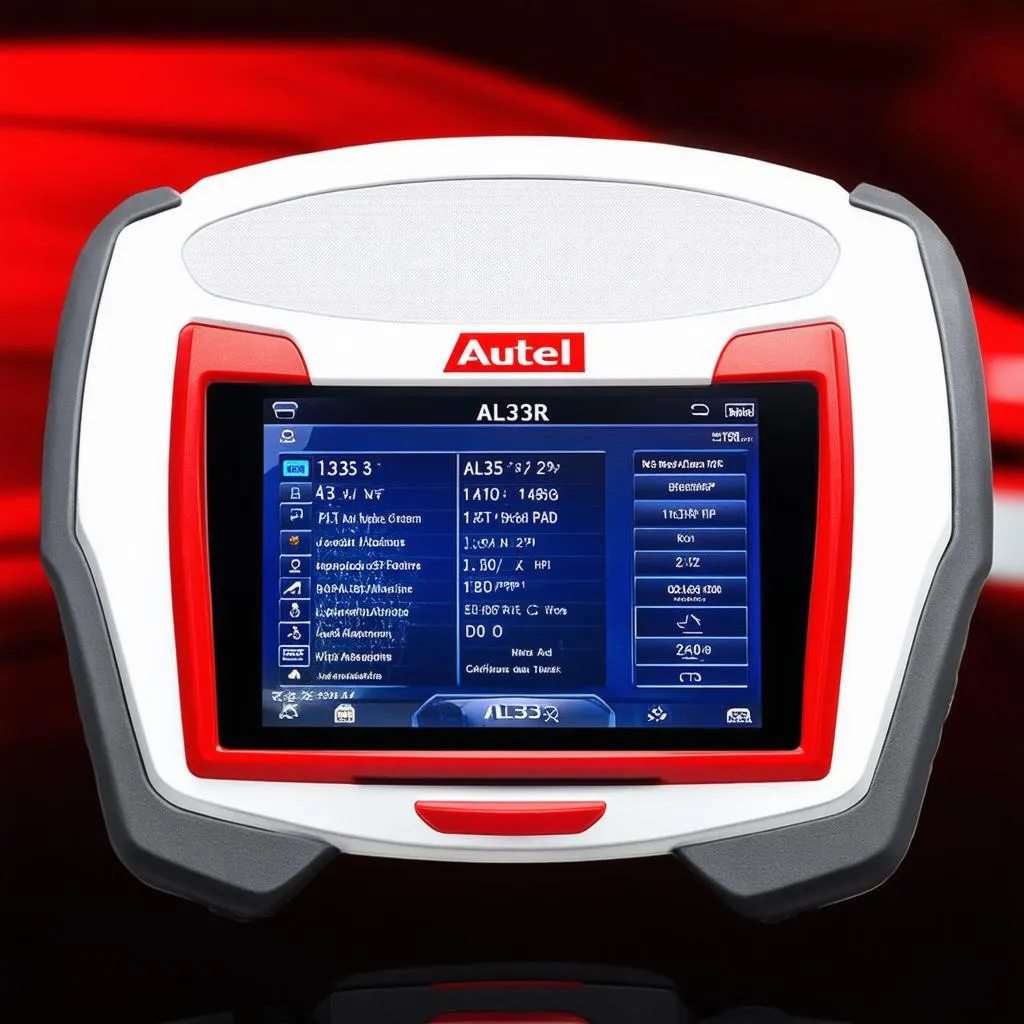 Autel AL329R Interface