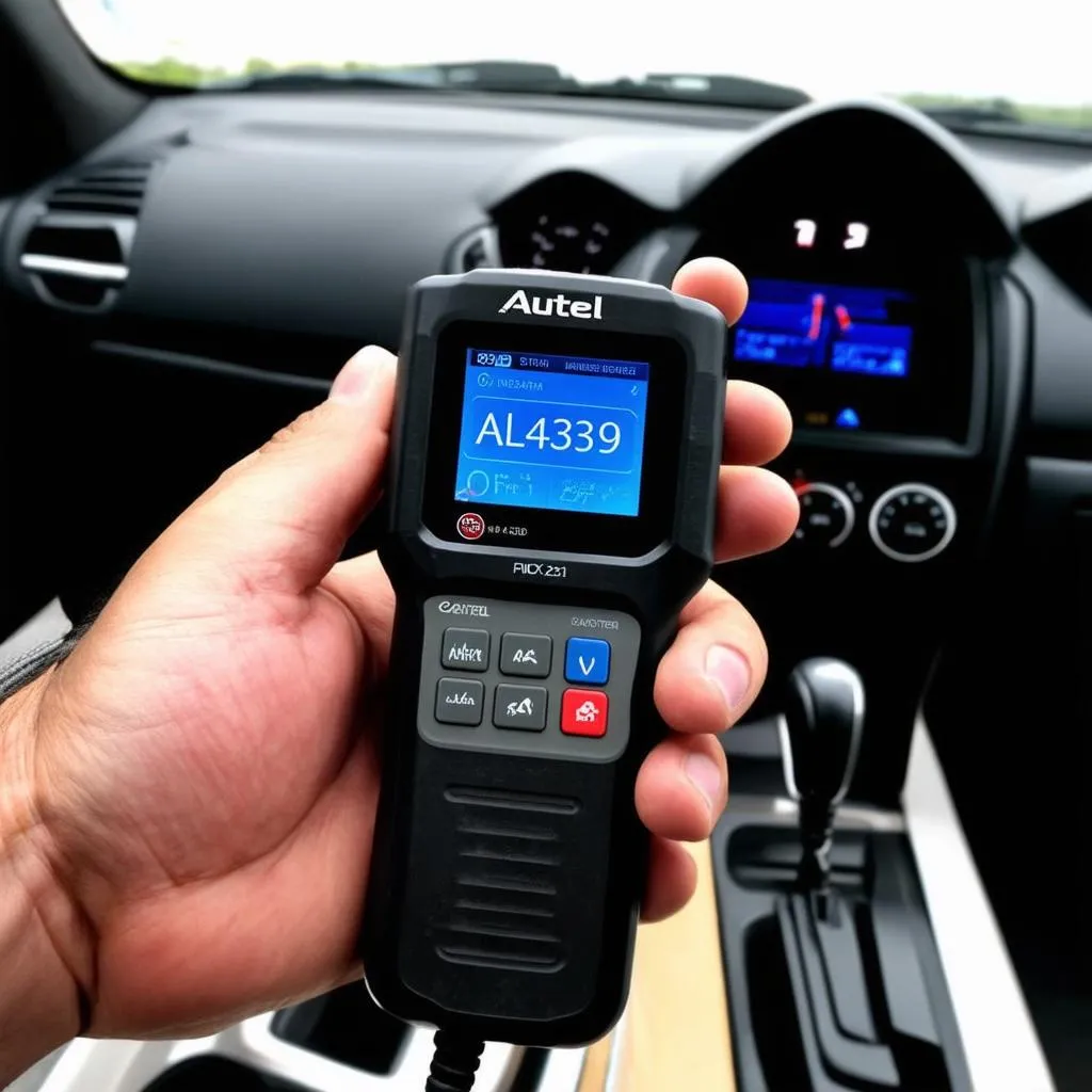 Autel AL439 OBD2 Scanner