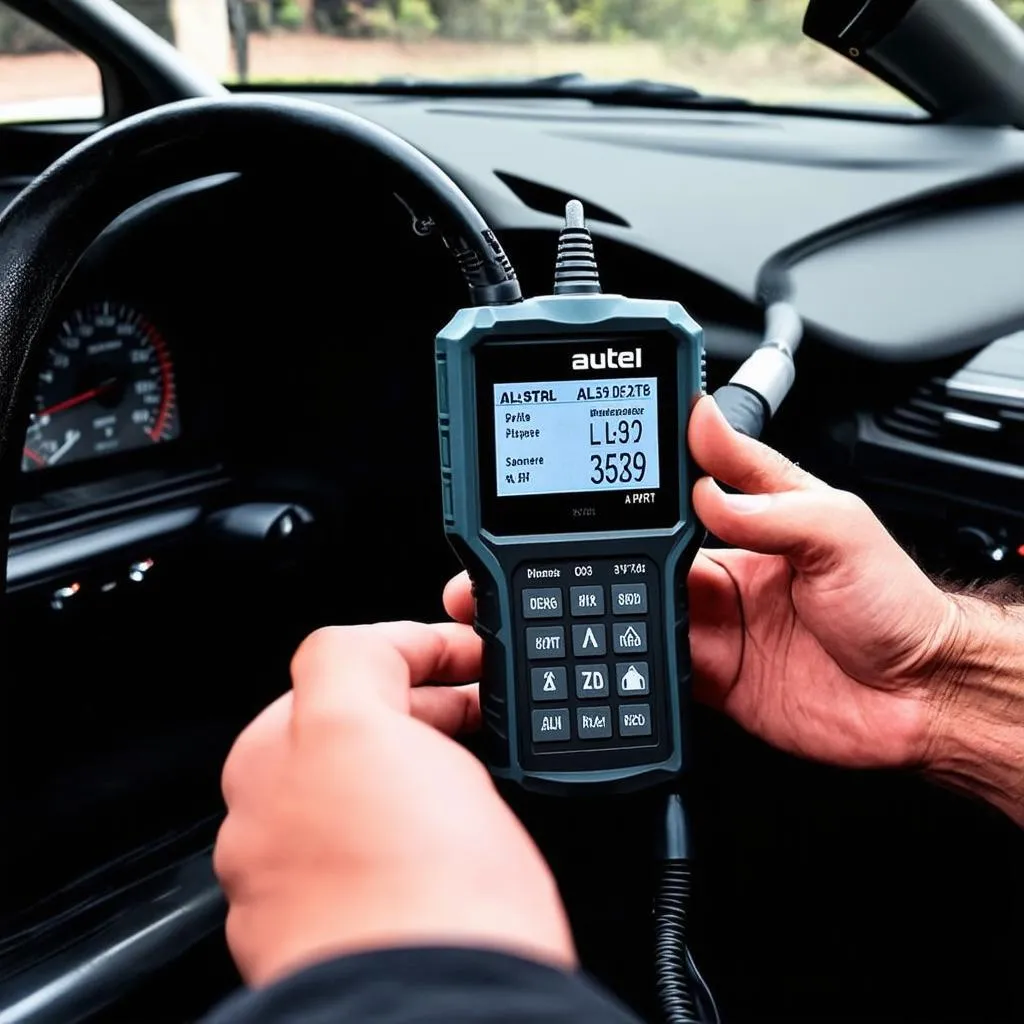 Using the Autel AL519 OBD2 Scanner