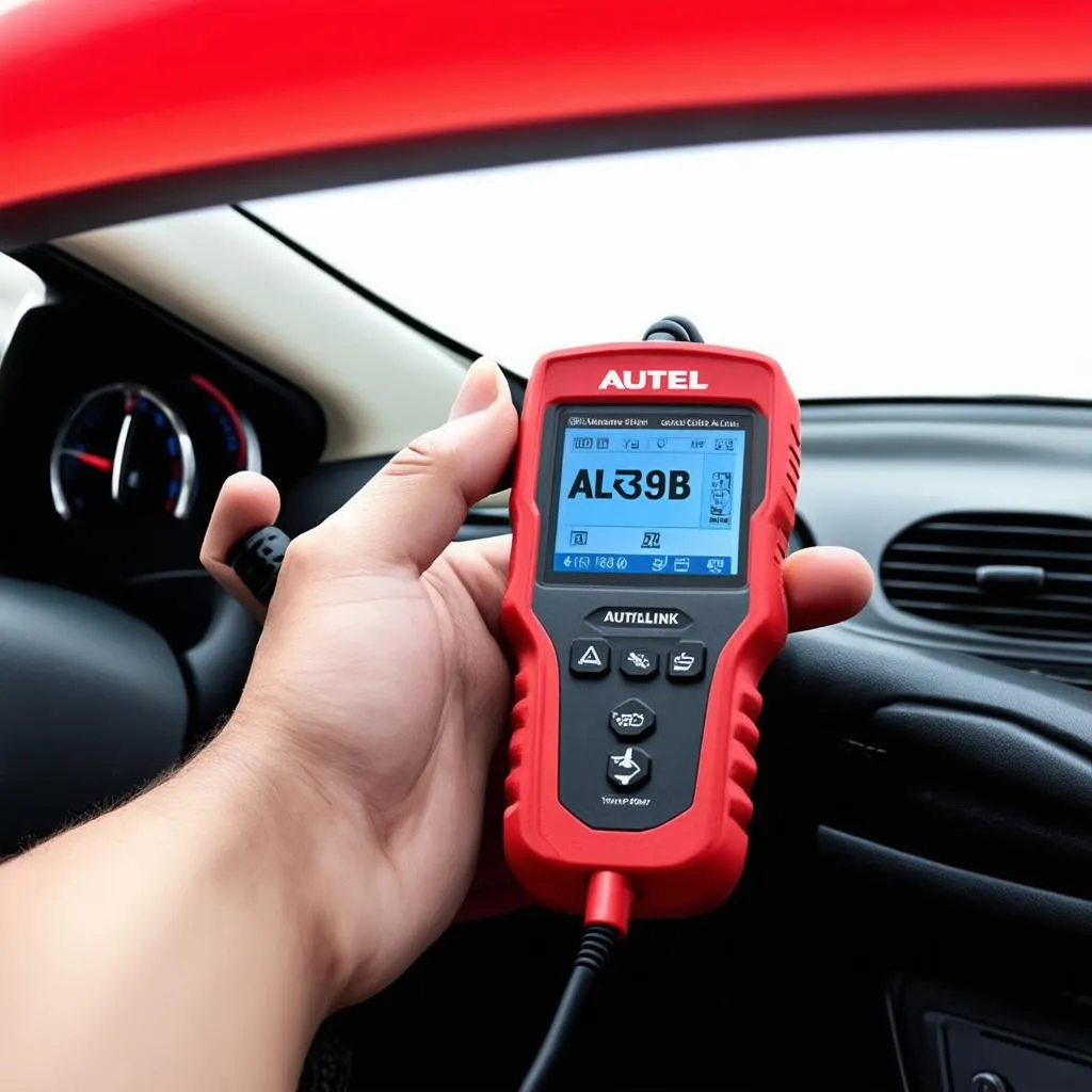 Autel AL539B Autolink OBD2 Scanner