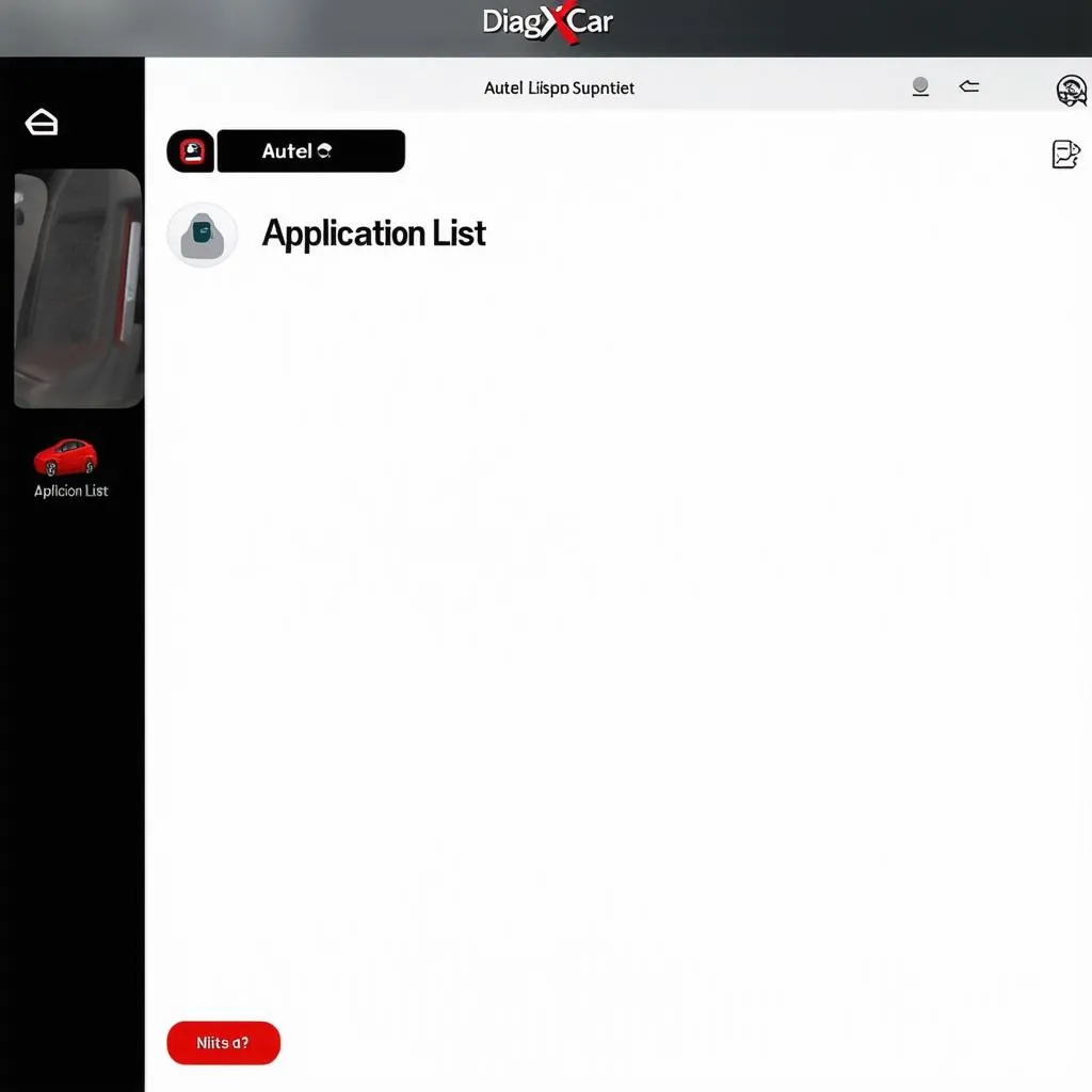 autel-application-list-help