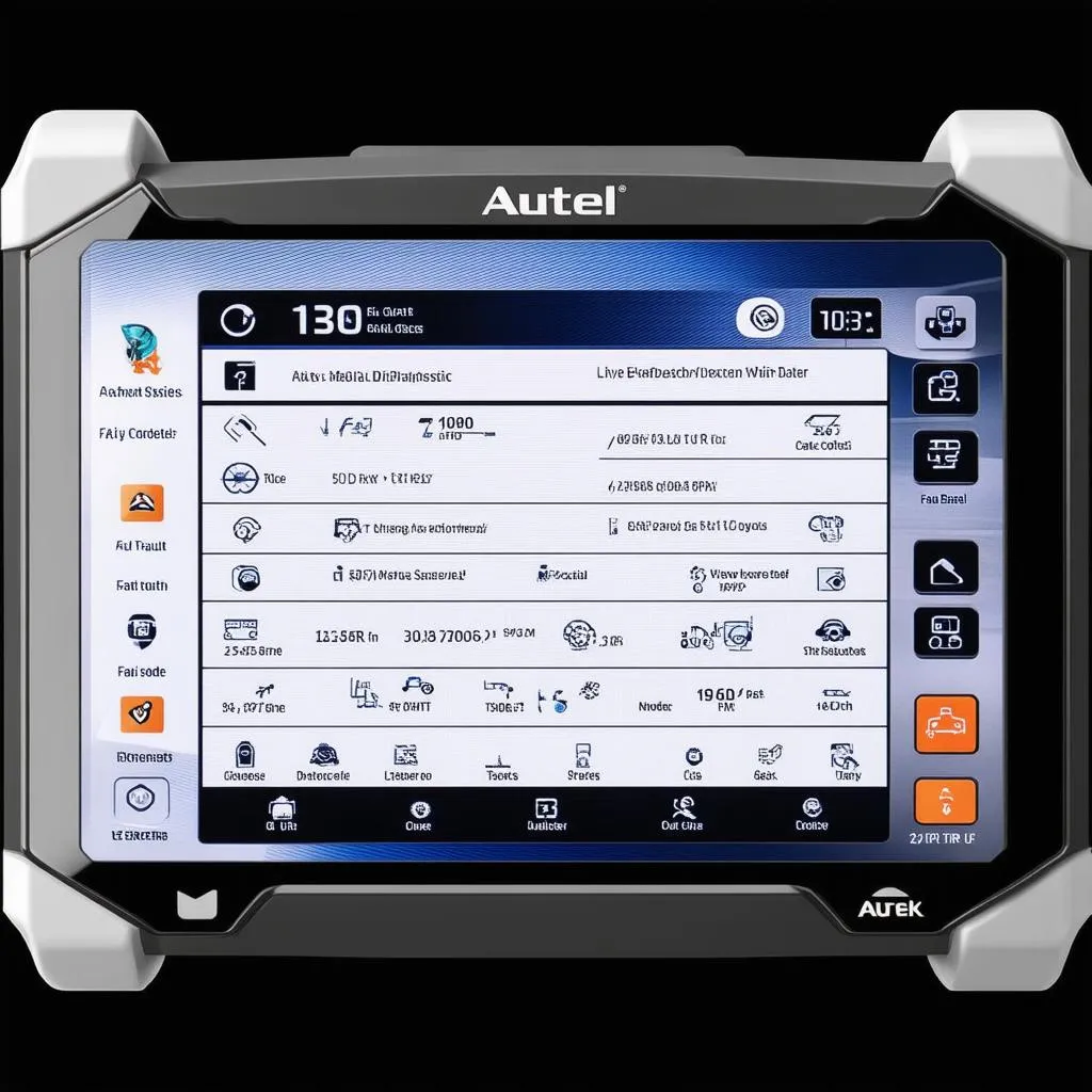 Autel Aulds708tpr User Interface