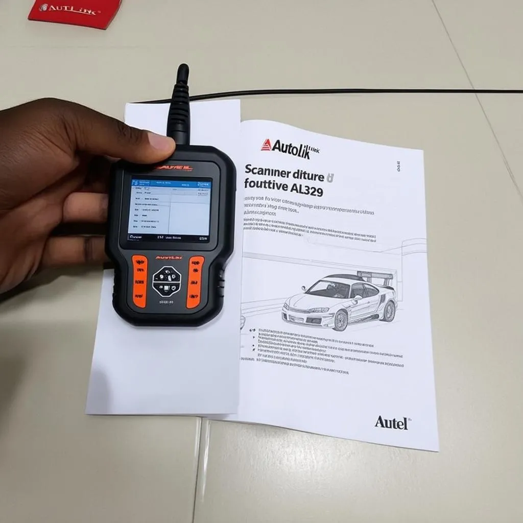 Autel Autolink AL329 Manual