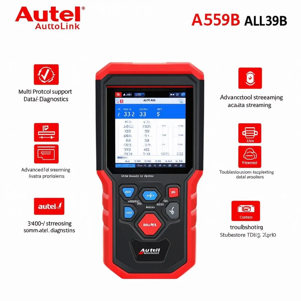 Autel Autolink AL539B key features