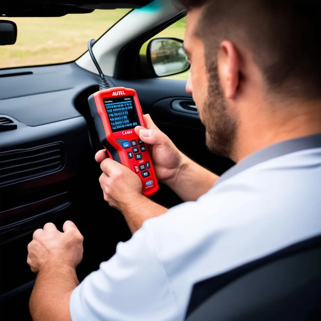 Autel CAN OBDII Code Reader Scan Tool