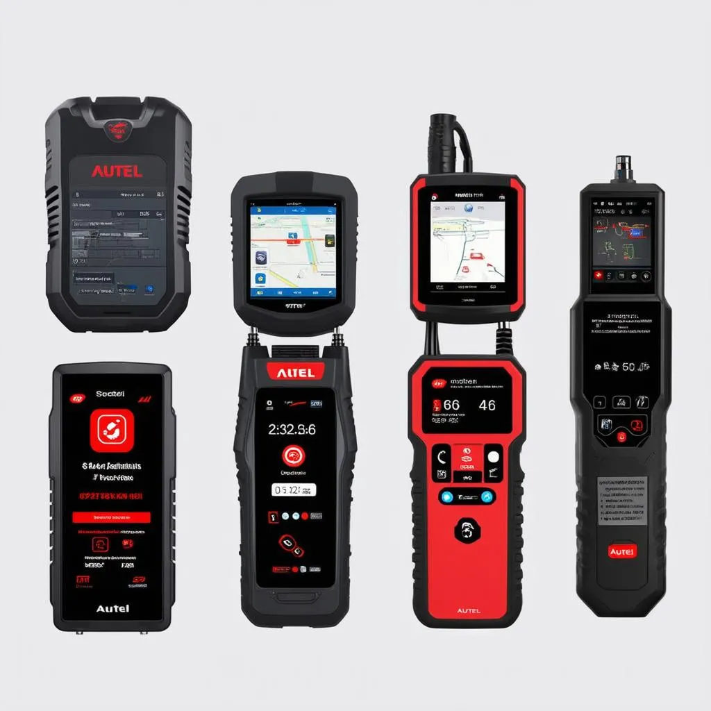 Autel Car Scanner Models Lineup