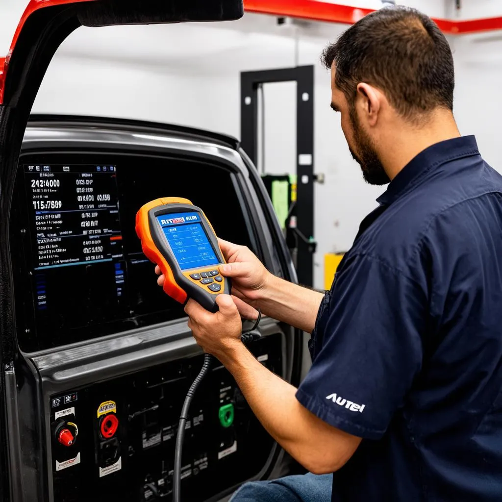 Autel CV Scanner Truck Diagnostics