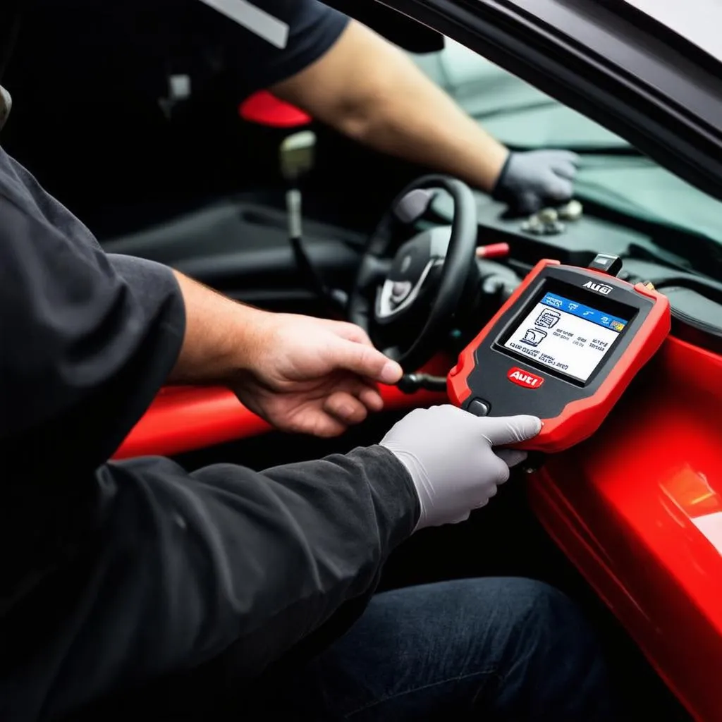 Autel diagnostic tool mechanic