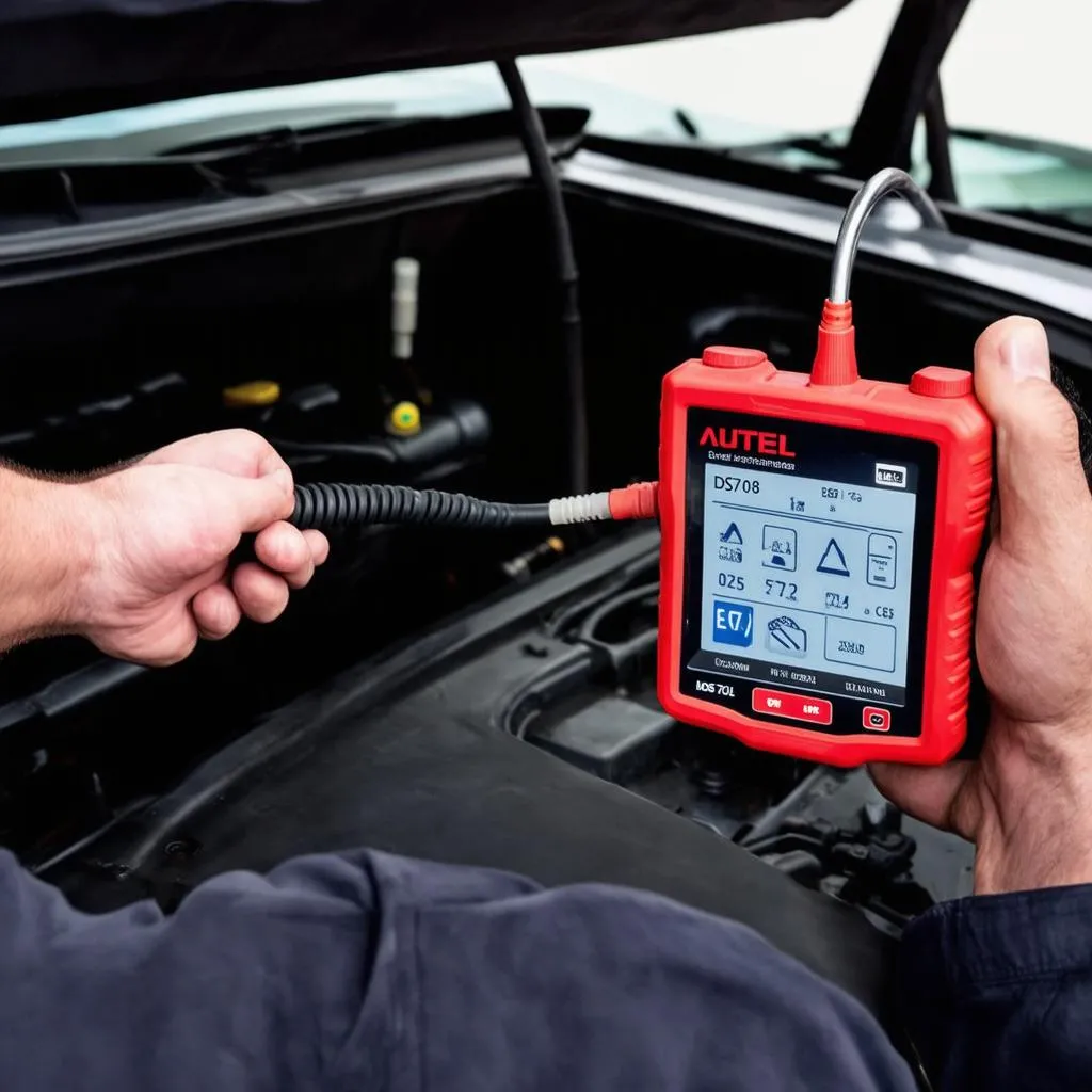 Autel DS708 Diagnosing a European Car