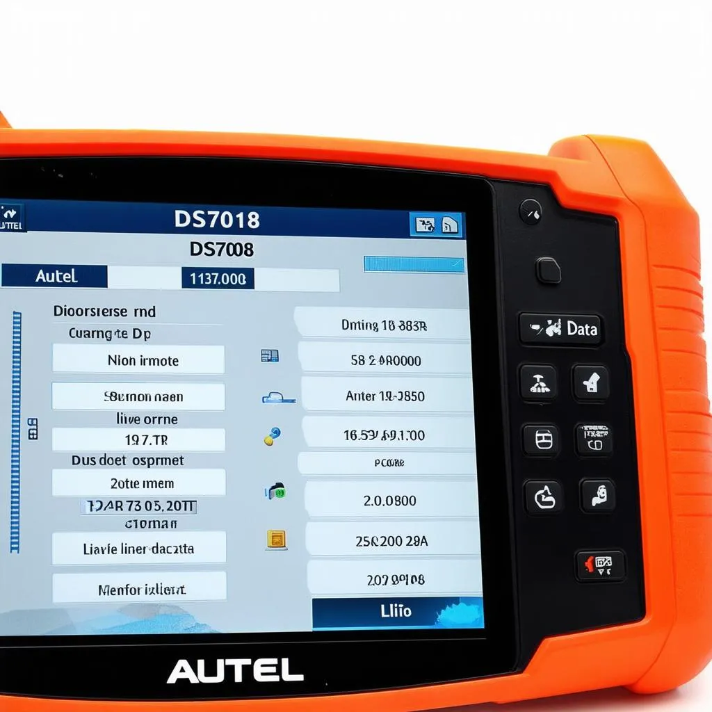 Autel DS708 Interface