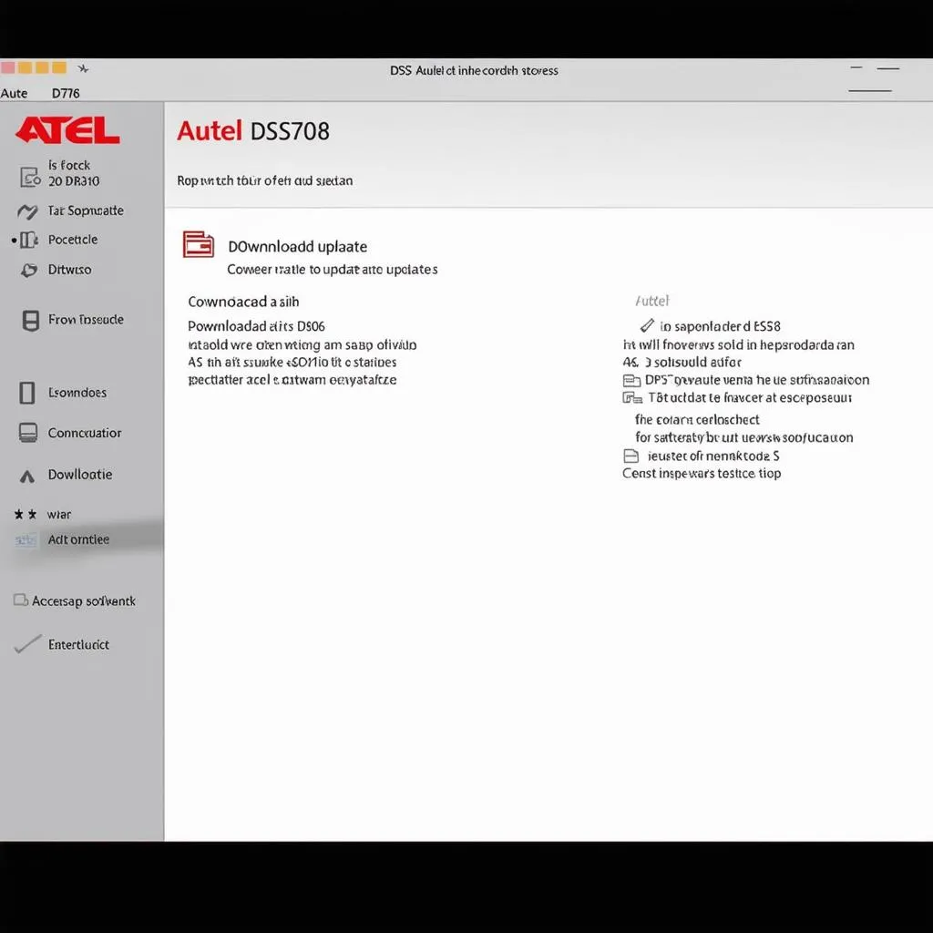 Autel DS708 update process