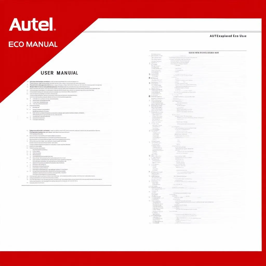 Autel Eco Alfa User Manual