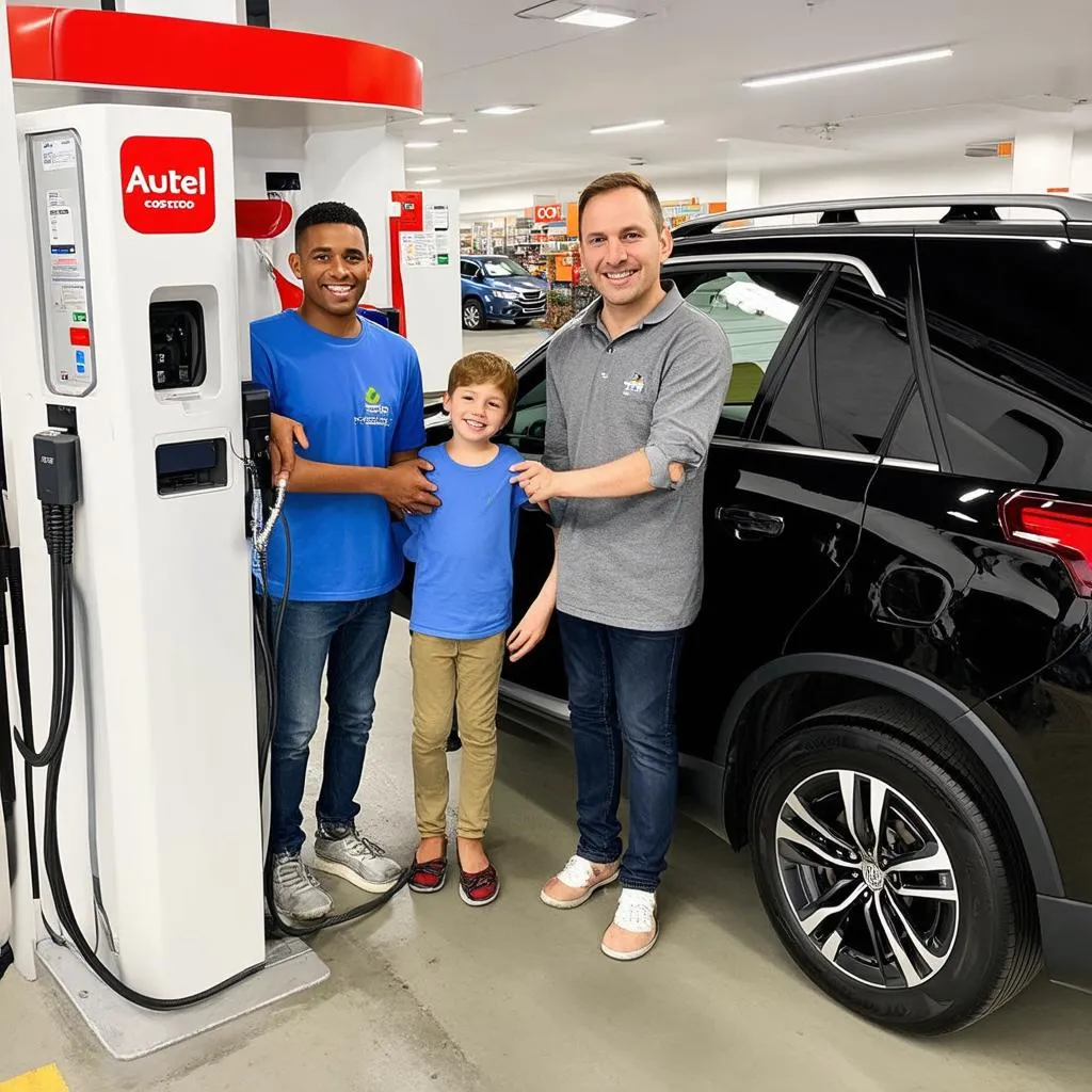 Autel EV Charger Costco Family