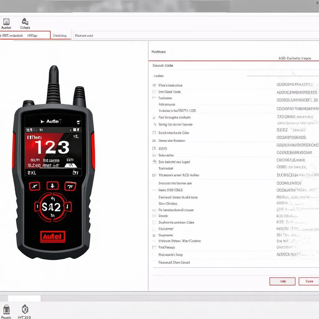 Autel HT309 clearing diagnostic trouble codes