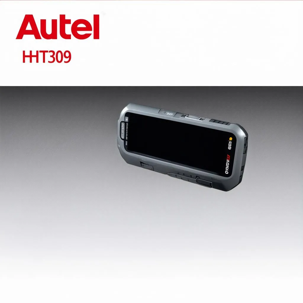 Autel HT309 User Manual Front Cover