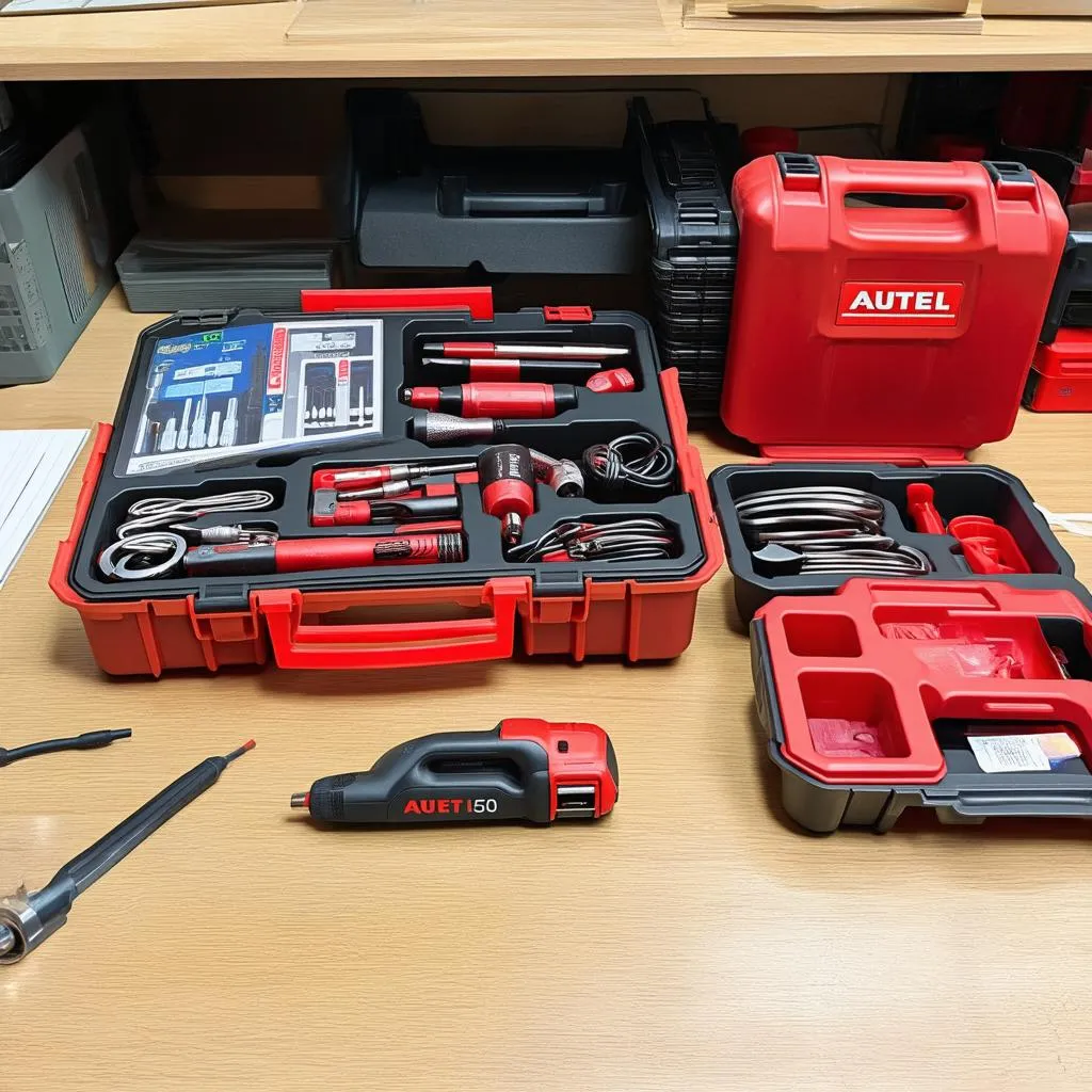 Autel IM608 accessories kit