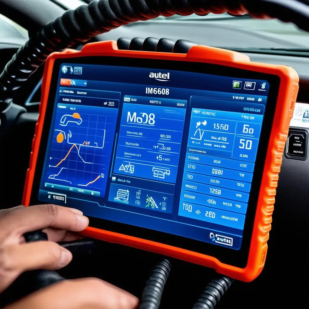 Autel IM608 User Interface