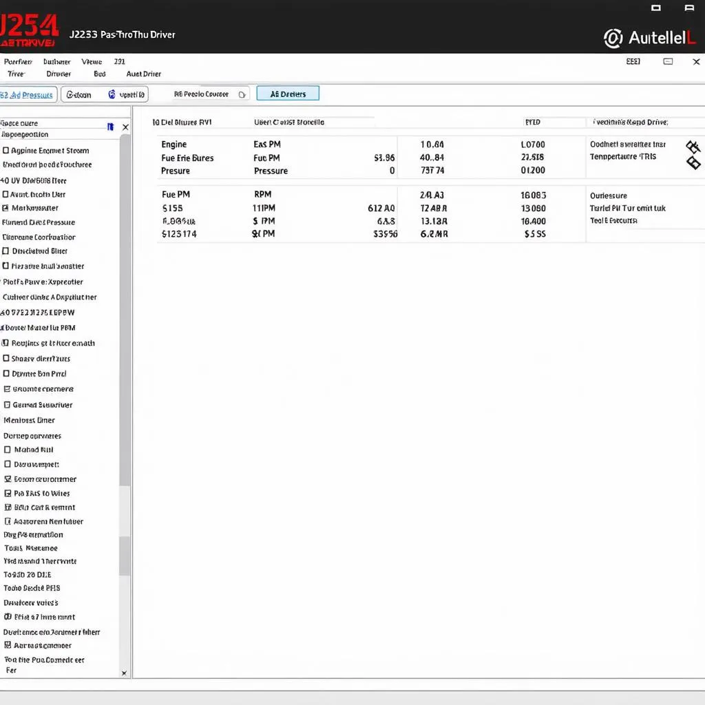 Autel J2534 Pass Thru Driver Software