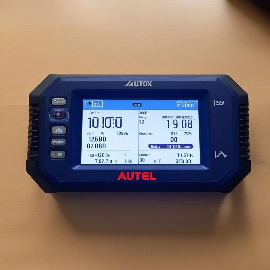 Autel J Box screen