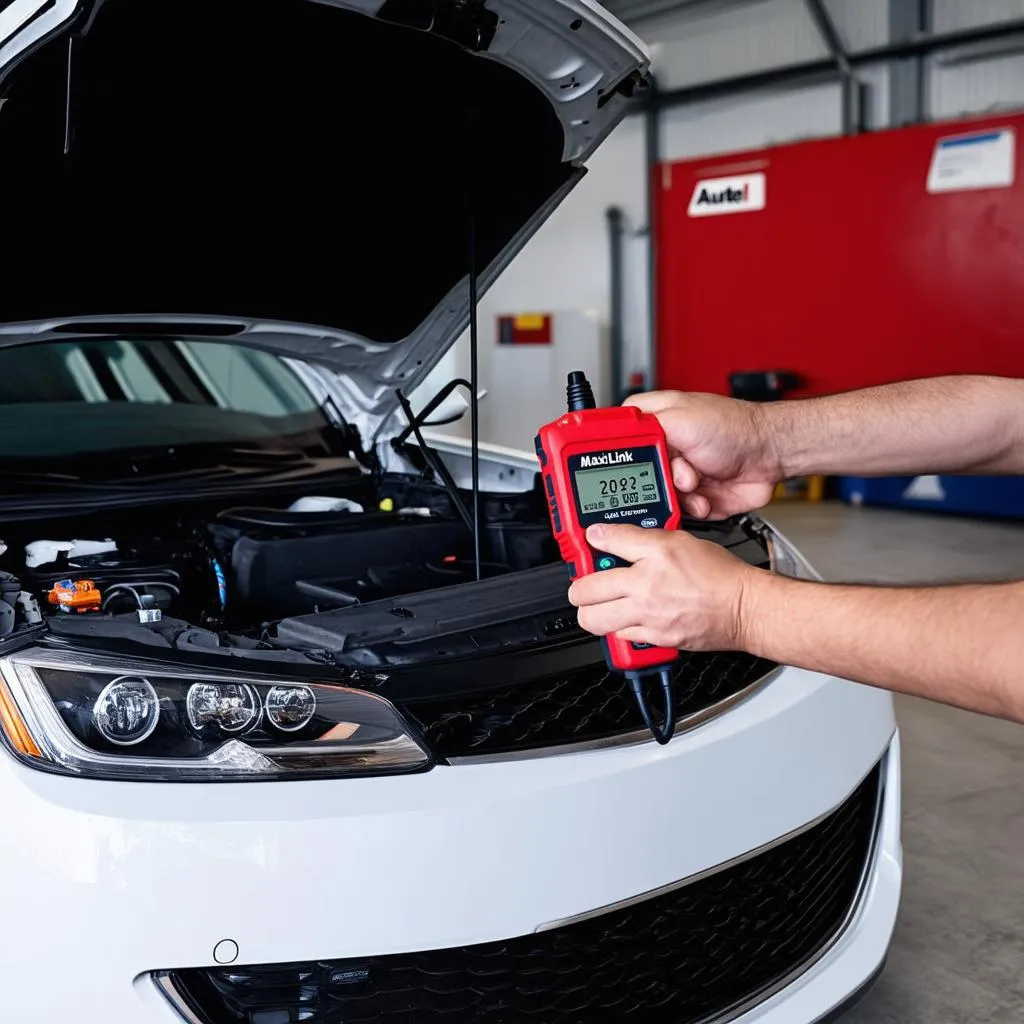 Using Autel KM100 for car diagnostics