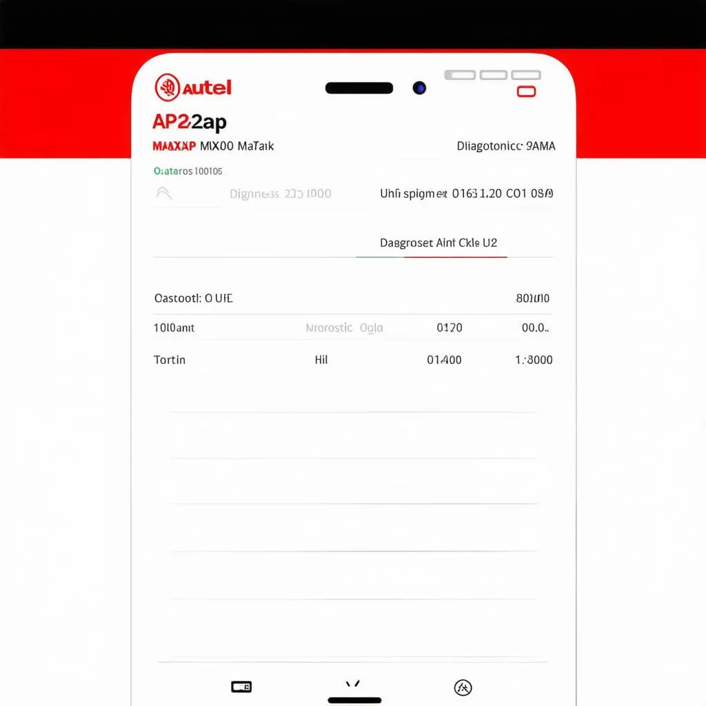 Autel MaxiAP AP200 App