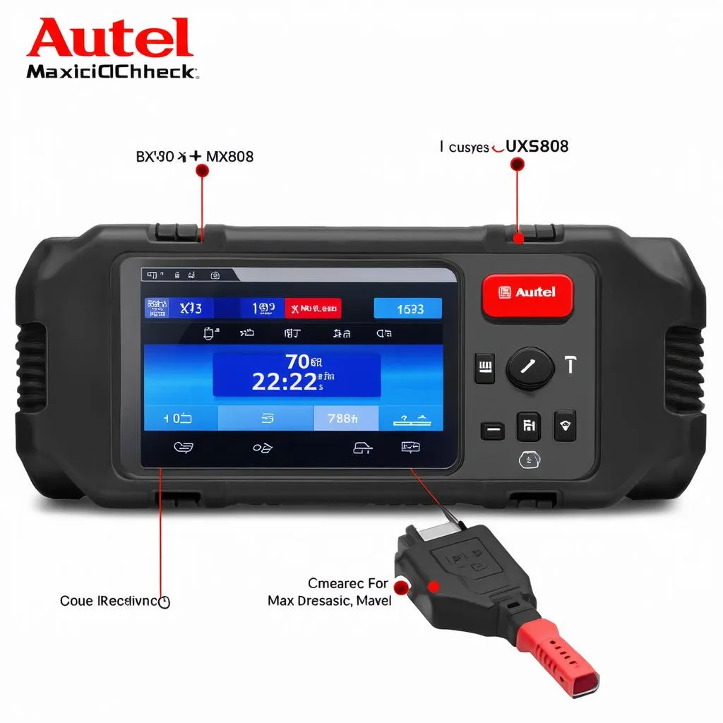 Autel MaxiCheck MX808 Features