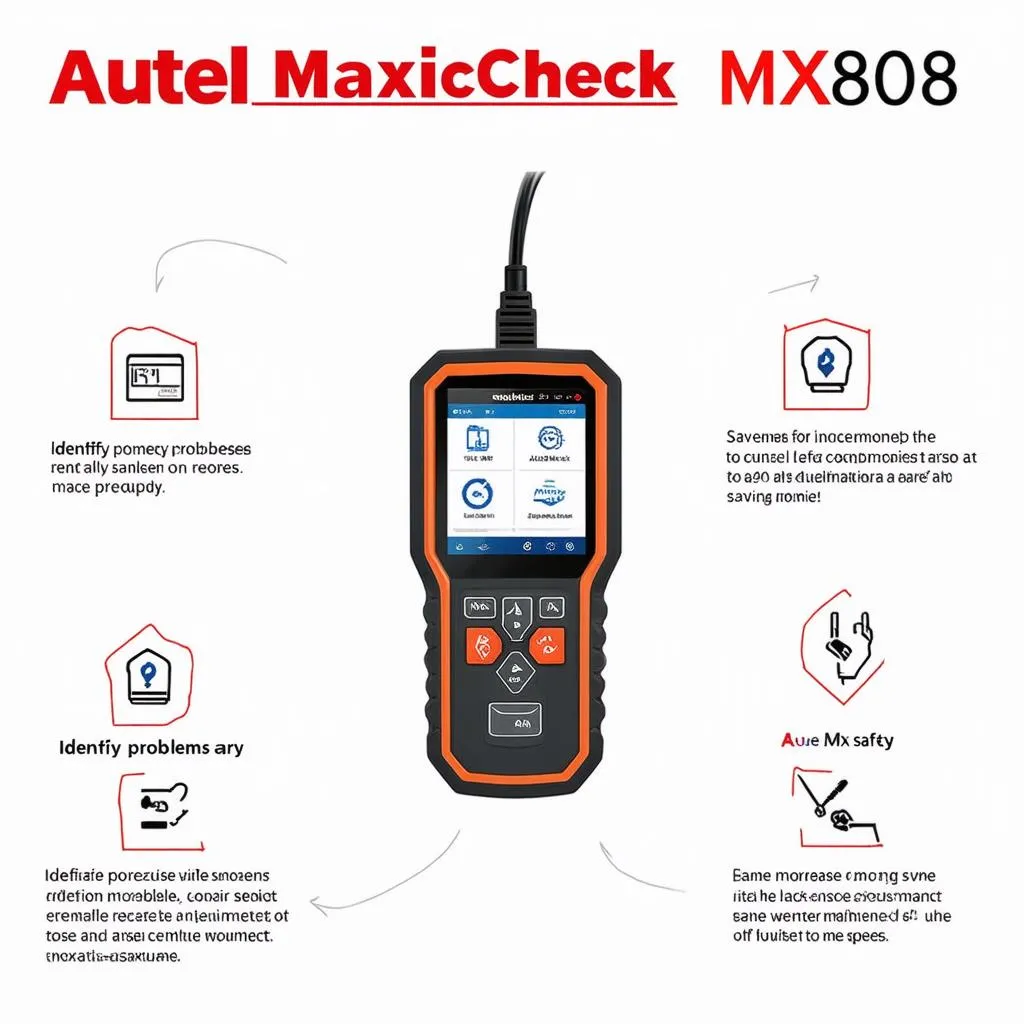 Autel MaxiCheck MX808 Benefits