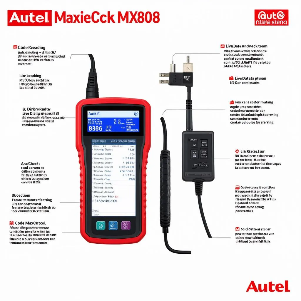 Autel MaxiCheck MX808 Functions