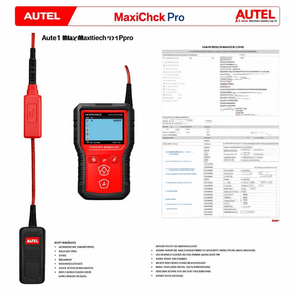 Autel MaxiCheck Pro diagnostic tool