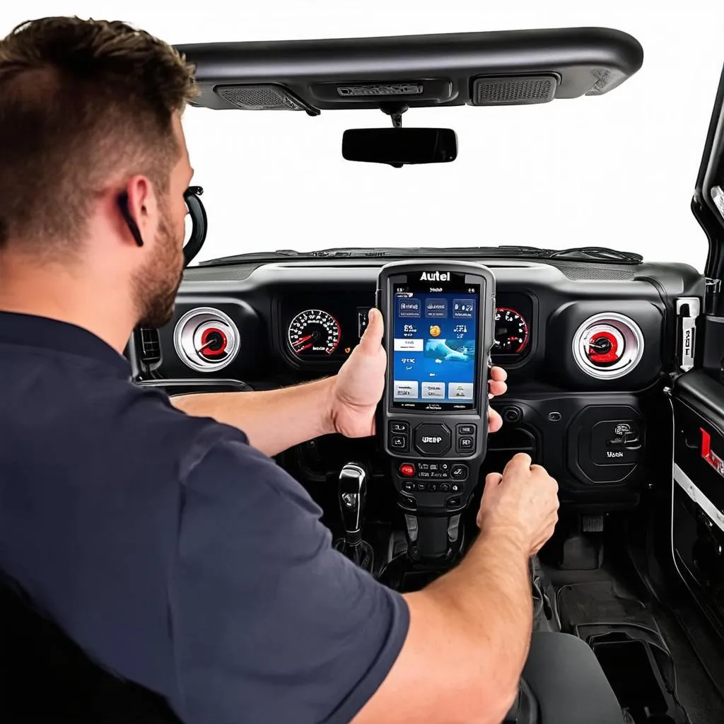 Autel MaxiCheck Pro Jeep