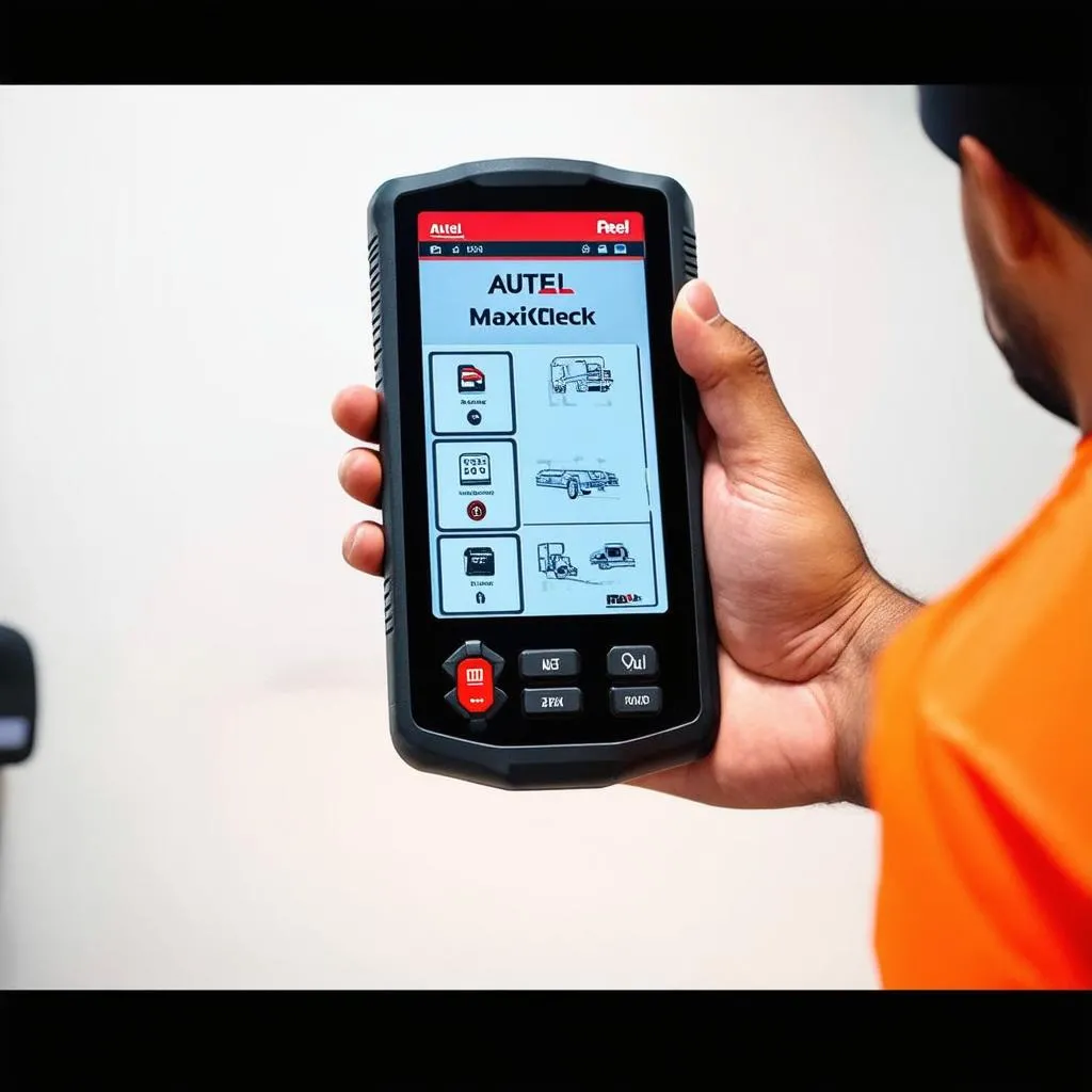 Autel MaxiCheck Pro UK User-Friendly Interface