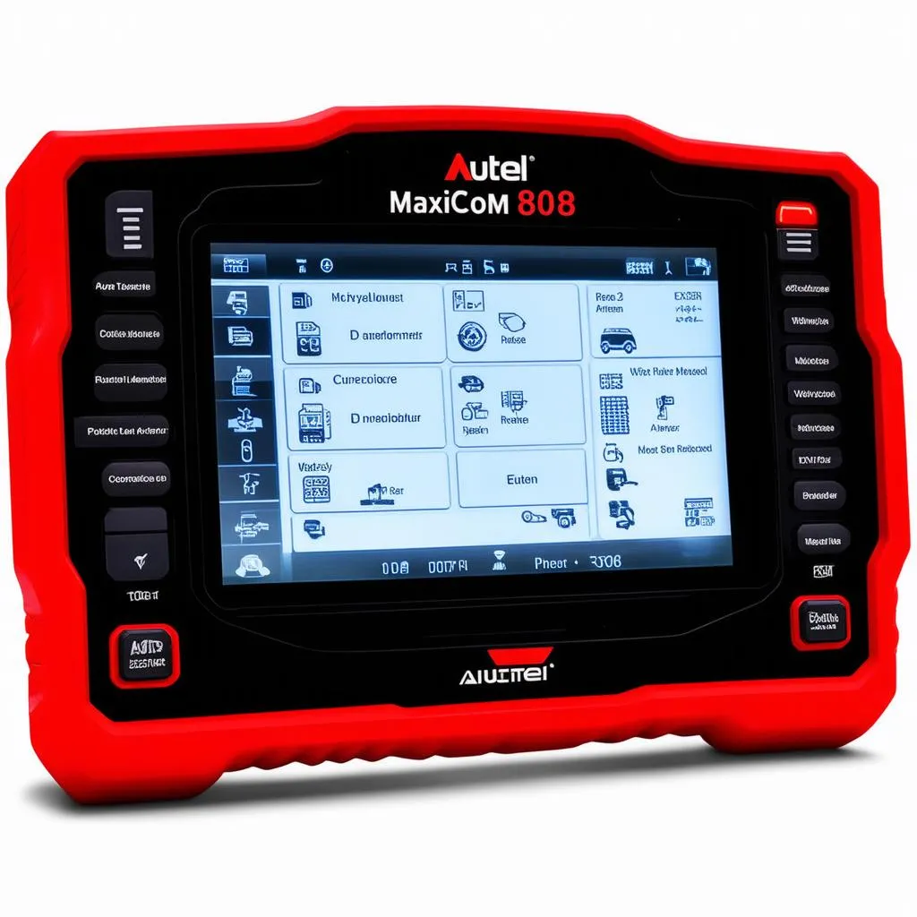 Autel MaxiCOM 808 Dashboard