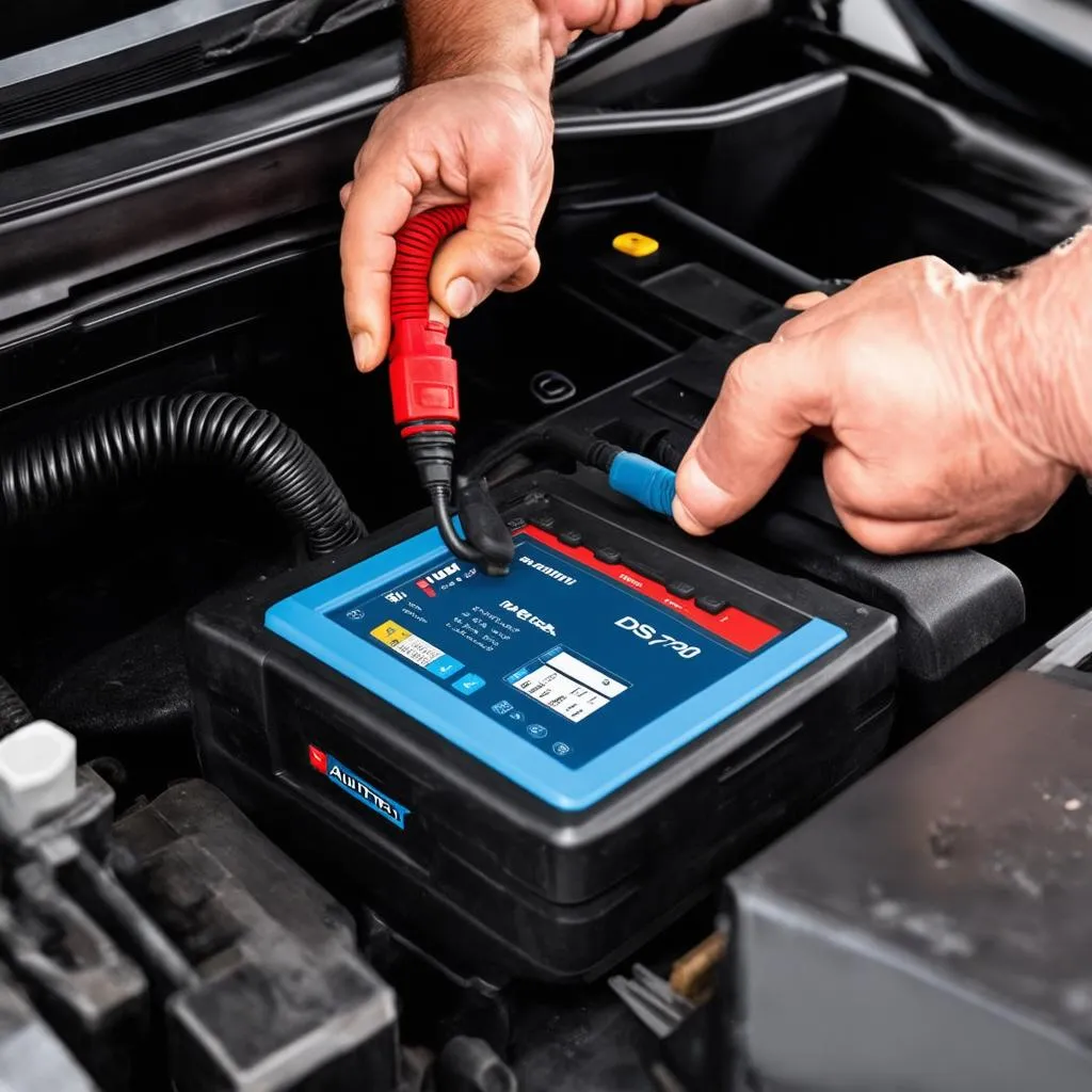 Autel Maxidas DS708 Performing BMW Battery Registration