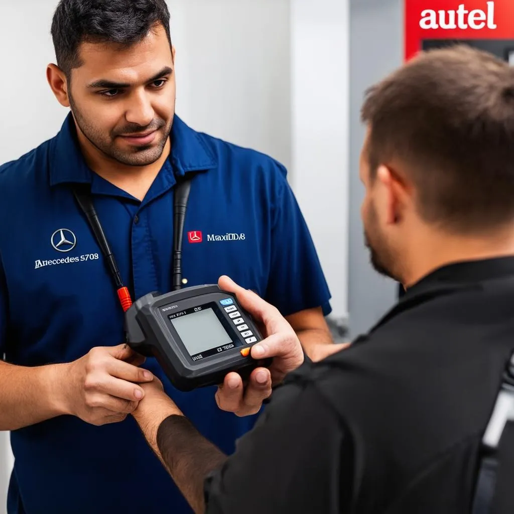 Autel MaxiDAS DS708 Mercedes Service