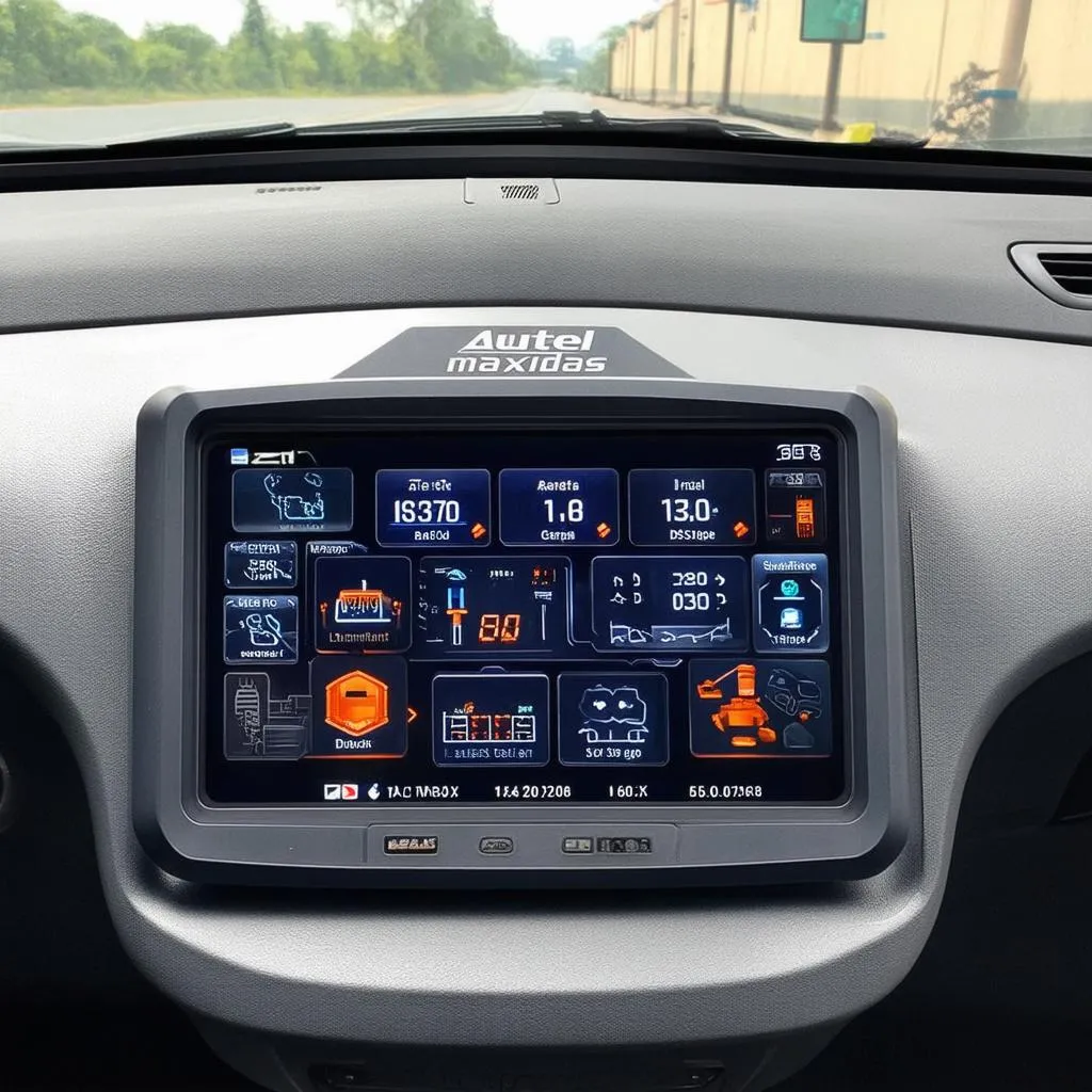 Autel Maxidas DS808 dashboard