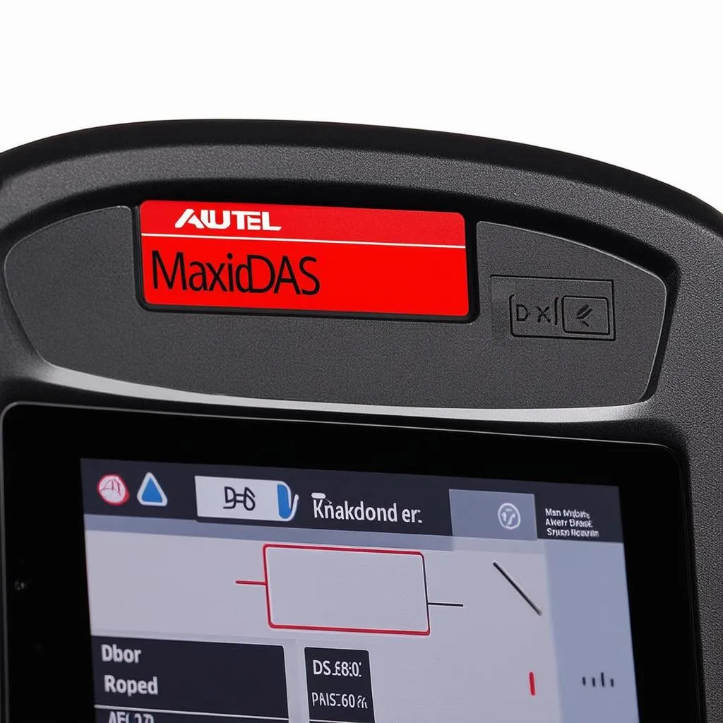 Autel MaxiDAS DS808 Interface