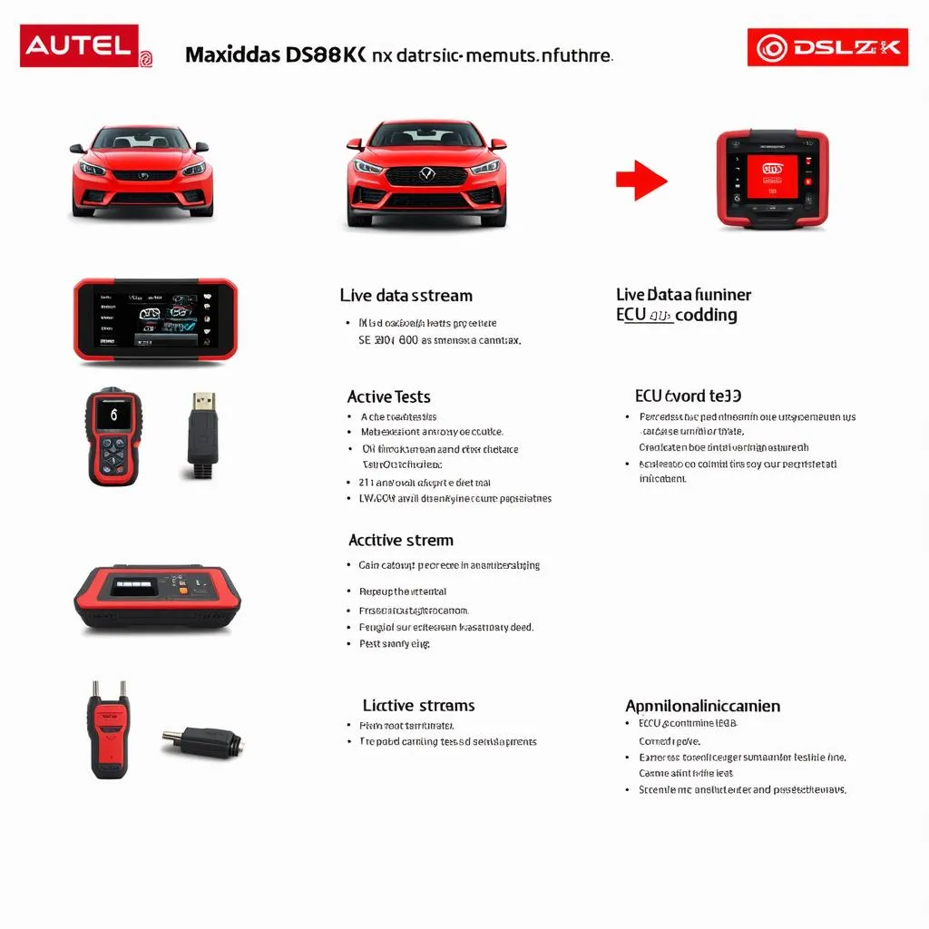 Autel Maxidas DS808K Features