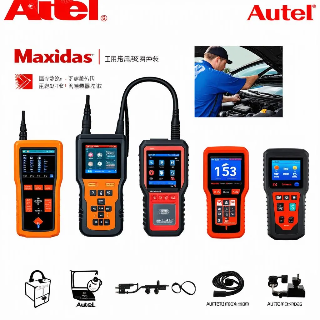 Autel Maxidas Models