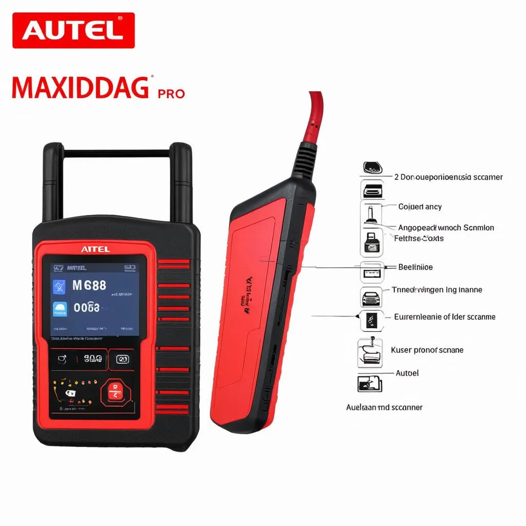 Autel MaxiDiag MD808 Pro Scanner Features