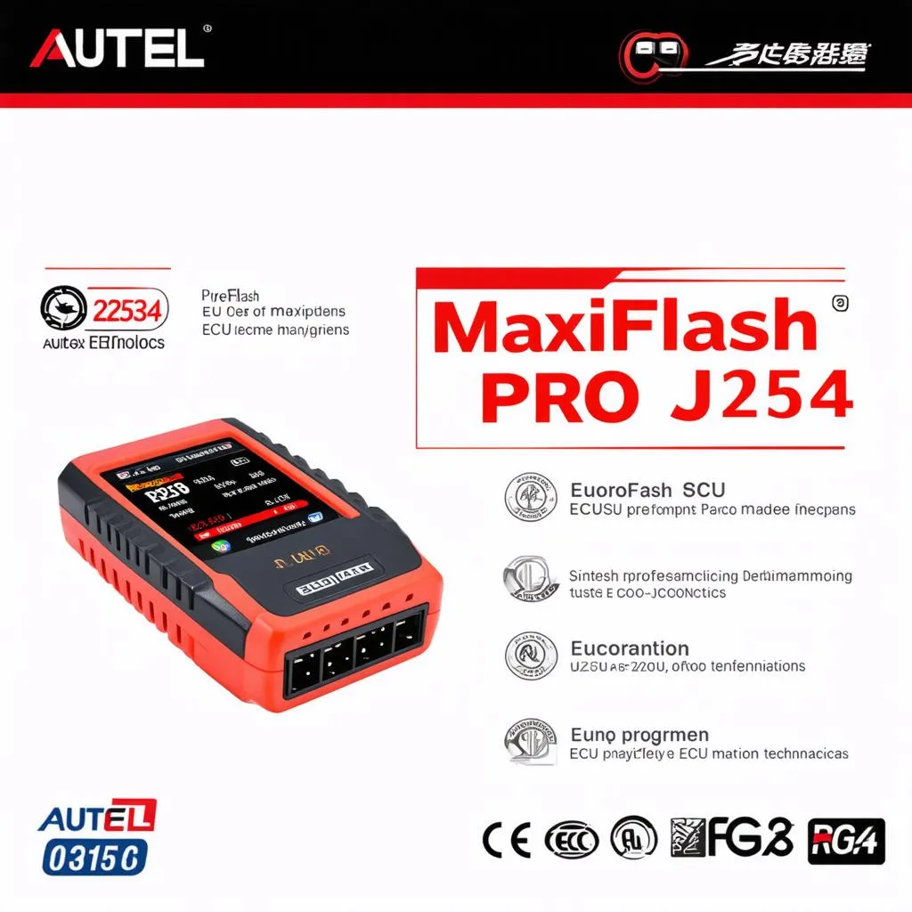 Autel MaxiFlash Pro J2534 ECU Programming Device