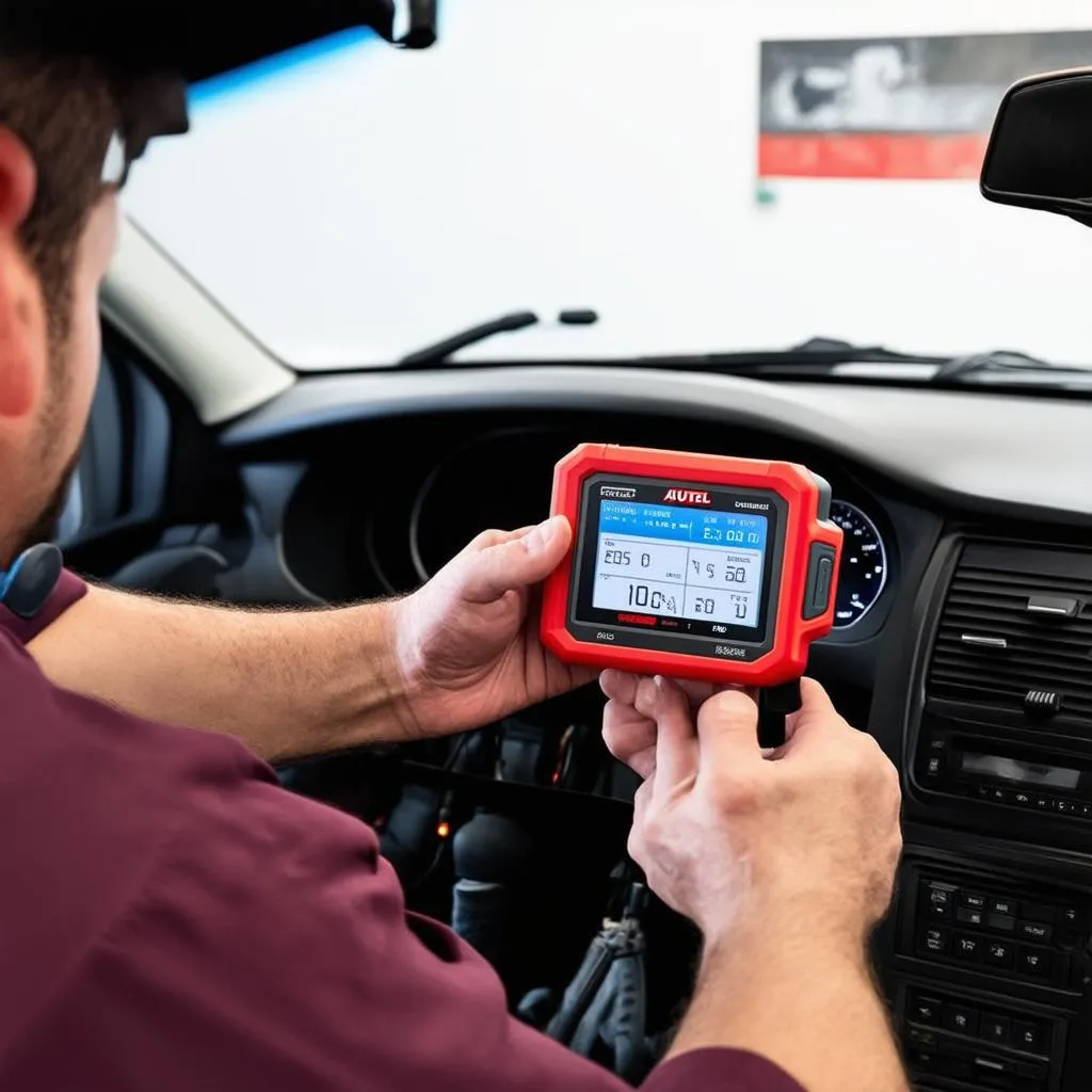 Autel MaxiRecorder with Car